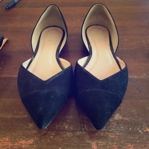 J.Crew Sadie Black Suede 8.5